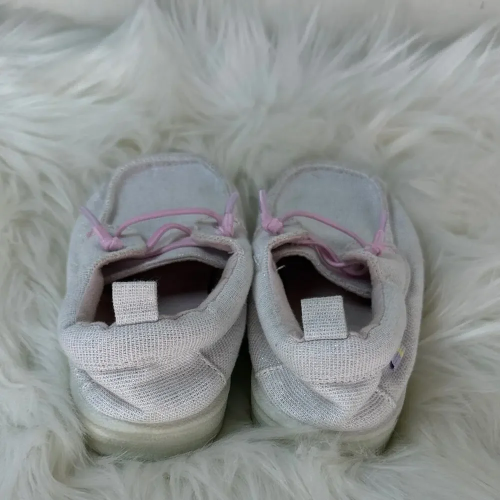 Cat & Jack Pink and White Kids Sneakers size 10